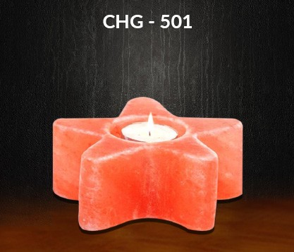 Geometrical Shapes Salt Candle 2
