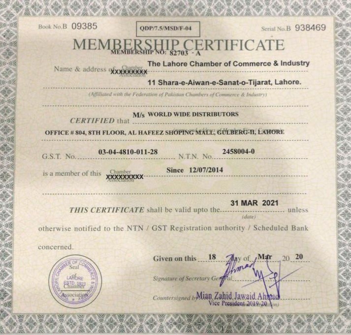Certifications 12