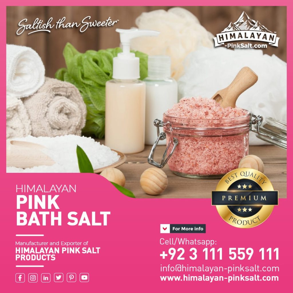 Pink Salt Bath