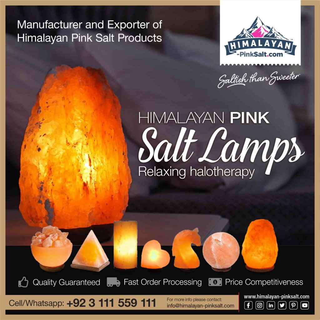 Himalayan Pink Salt Lamp