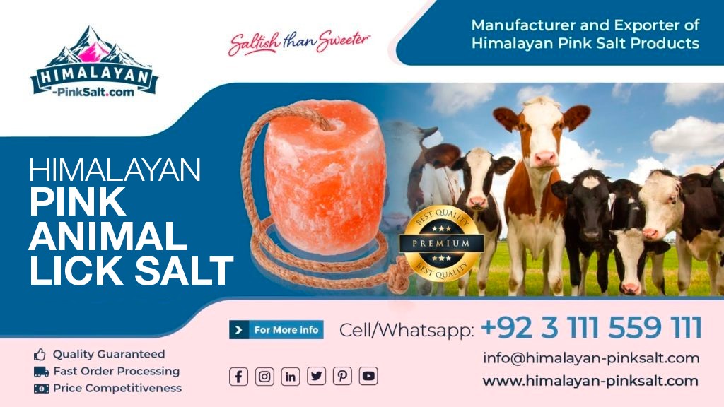 Himalayan Pink Animal Lick Salt