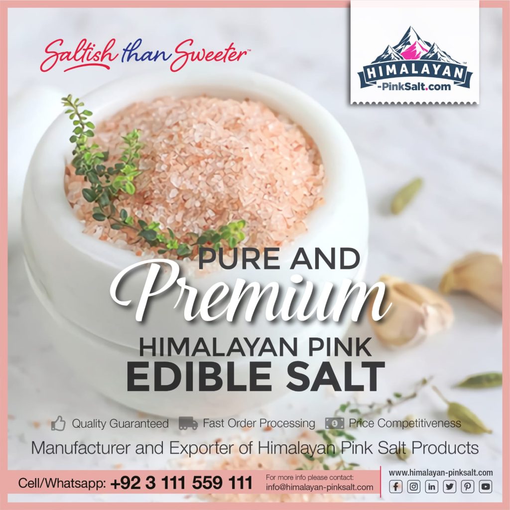 Himalayan pink edible salt | pink edible salt