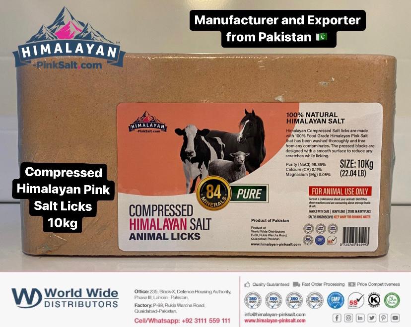 Himalayan Compressed Animal Lick Salt