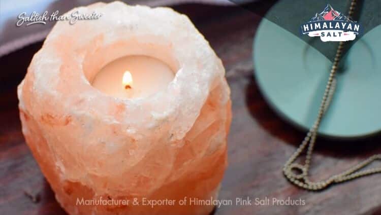 Himalayan Salt Candle Holder 15