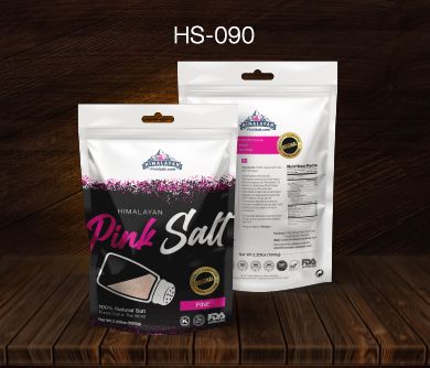 Himalayan Pink Salt Jar & Pouches 6
