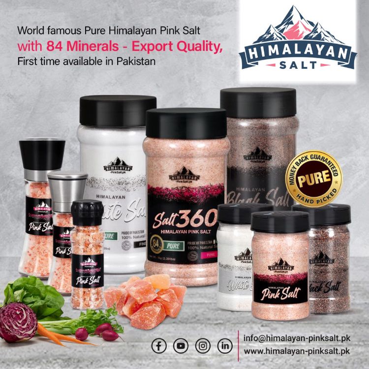 Himalayan Pink Salt Jar & Pouches 20