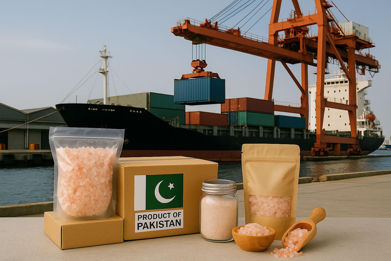 How to Import Himalayan Pink Salt from Pakistan