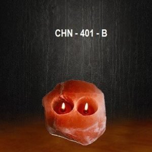 Himalayan Salt Candle Holder CHN - 401 - B