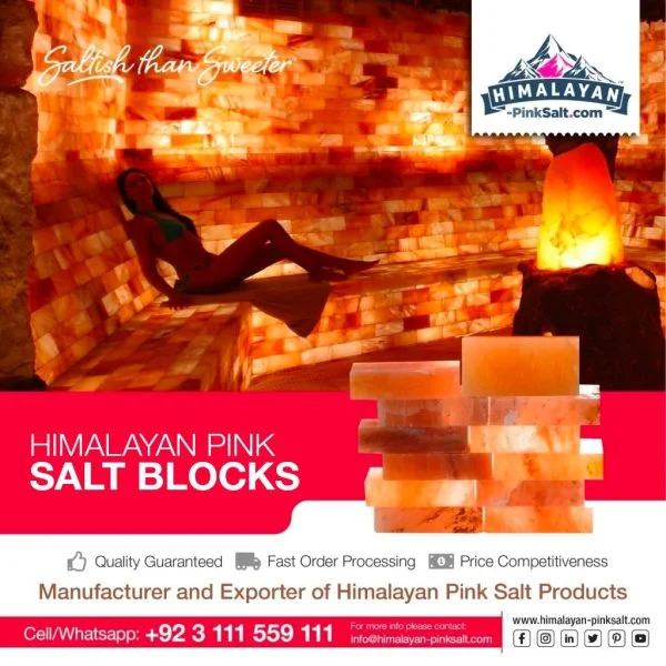 Himalayan Salt Bricks Supplier in Pakistan