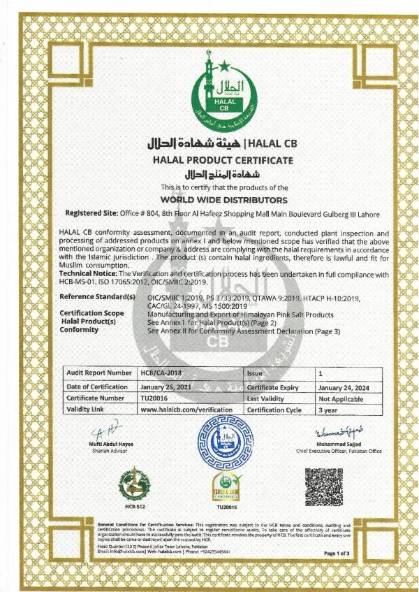 Halal-Certificate