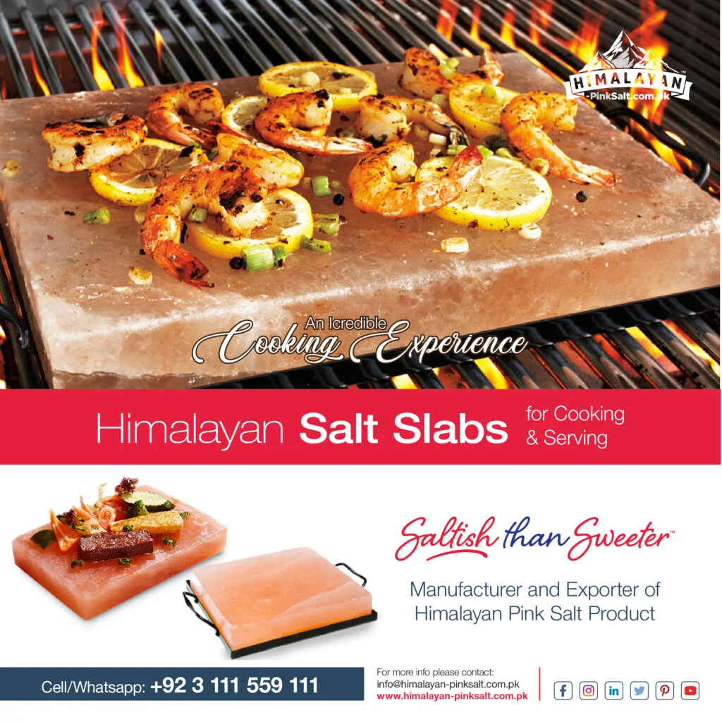 Himalayan Salt Cooking Blocks Exporter from Pakistan