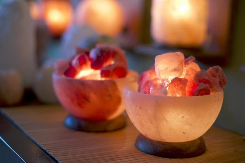 Himalayan Salt Lamp Fire Bowl In Pakistan