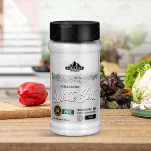 Himalayan White Salt 1kg Jar