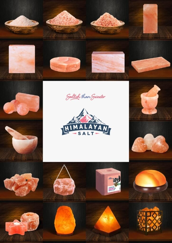 himalayan pink salt and products