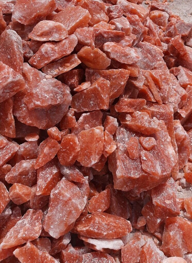 himalayan pink edible raw salt
