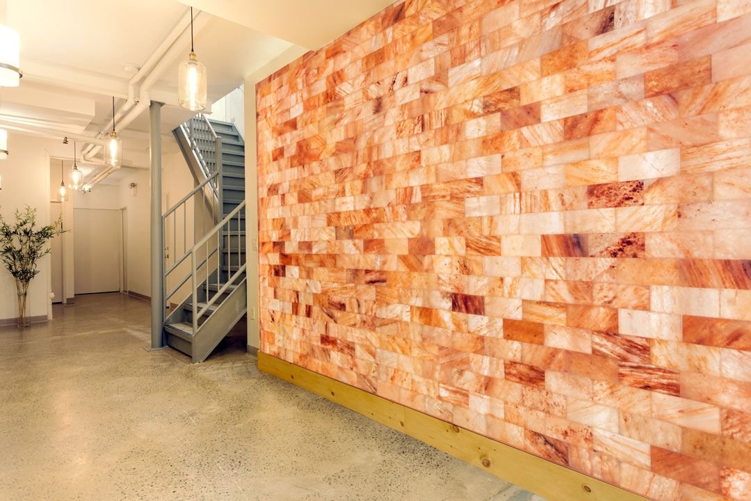 Himalayan salt tiles