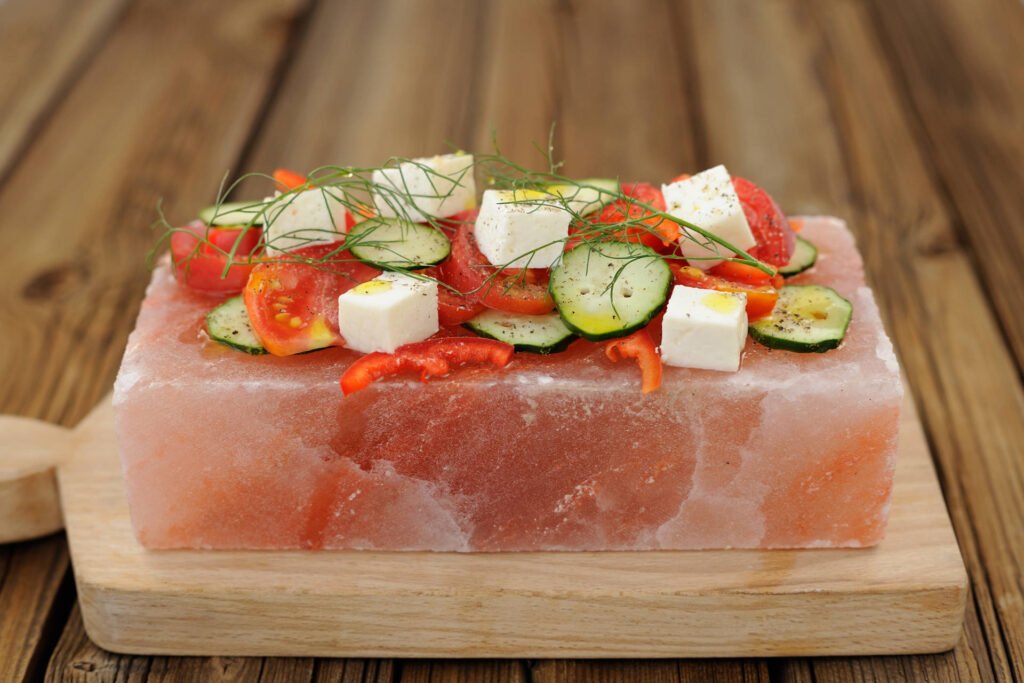 himalayan pink salt cooking blocks